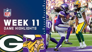 Packers vs. Vikings Week 11 Highlights | NFL 2021