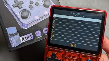 Change Language on R36s Game Console