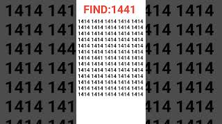 Only those with super sharp vision can spot the hidden number in 10 secs #shorts #viral