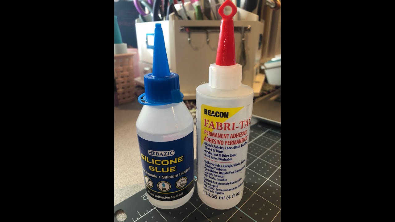 Bazic Silicone Glue vs. Fabri-Tac Perm. Adhesive Initial Review