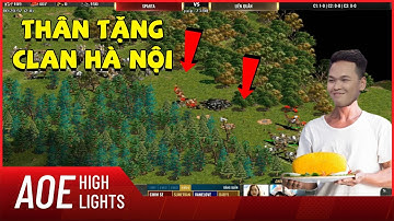 AoE Highlight | Món gà không lối thoát của team Sparta tặng Clan Hà Nội