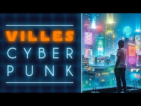Notre monde CYBERPUNK - Villes Volantes, Robots et Drones 🤖🏙️