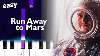 Run Away to Mars by TALK  ~  EASY PIANO TUTORIAL