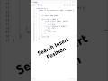 Search Insert Position