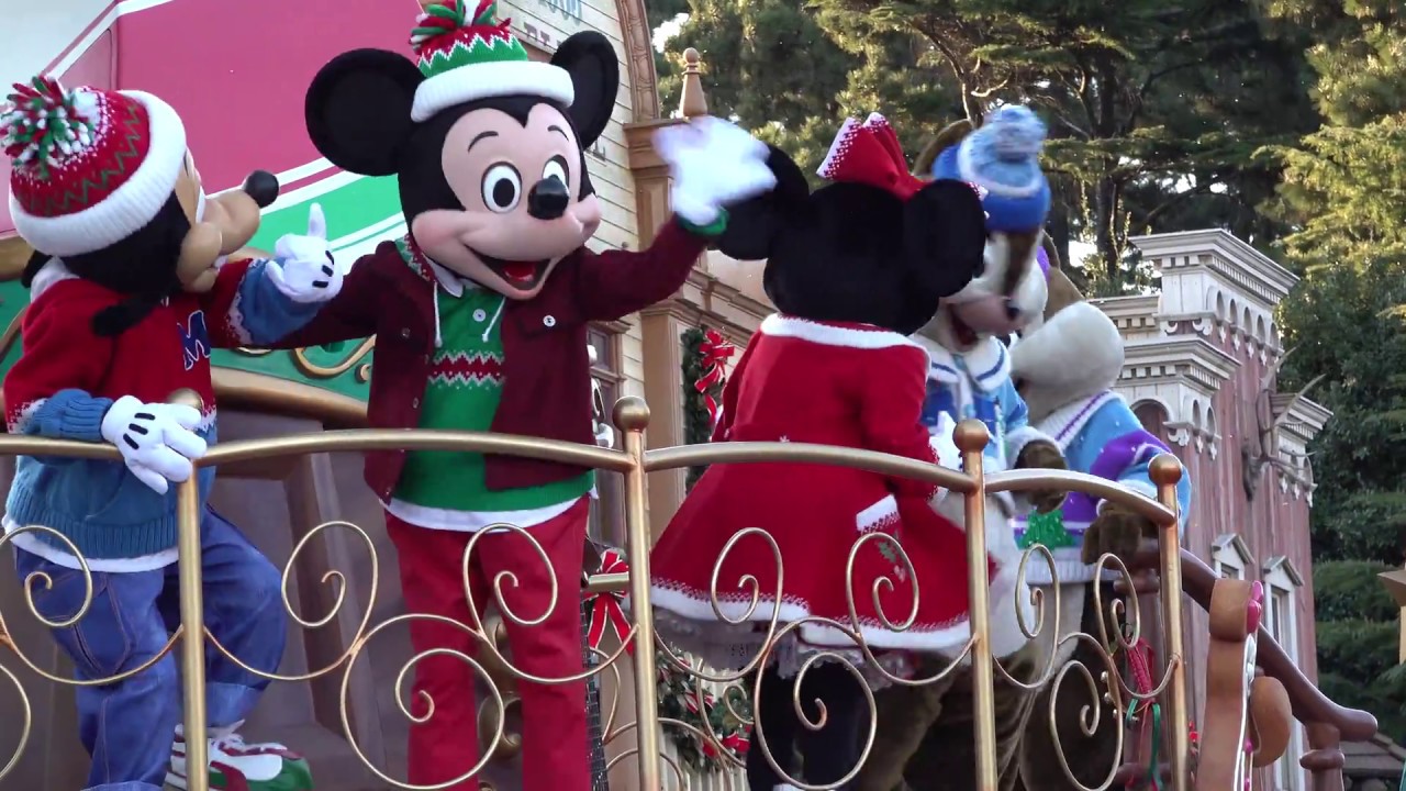 4K Disney Christmas Stories 2017 Tokyo Disneyland - YouTube