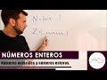 Números enteros. Números naturales y números enteros.