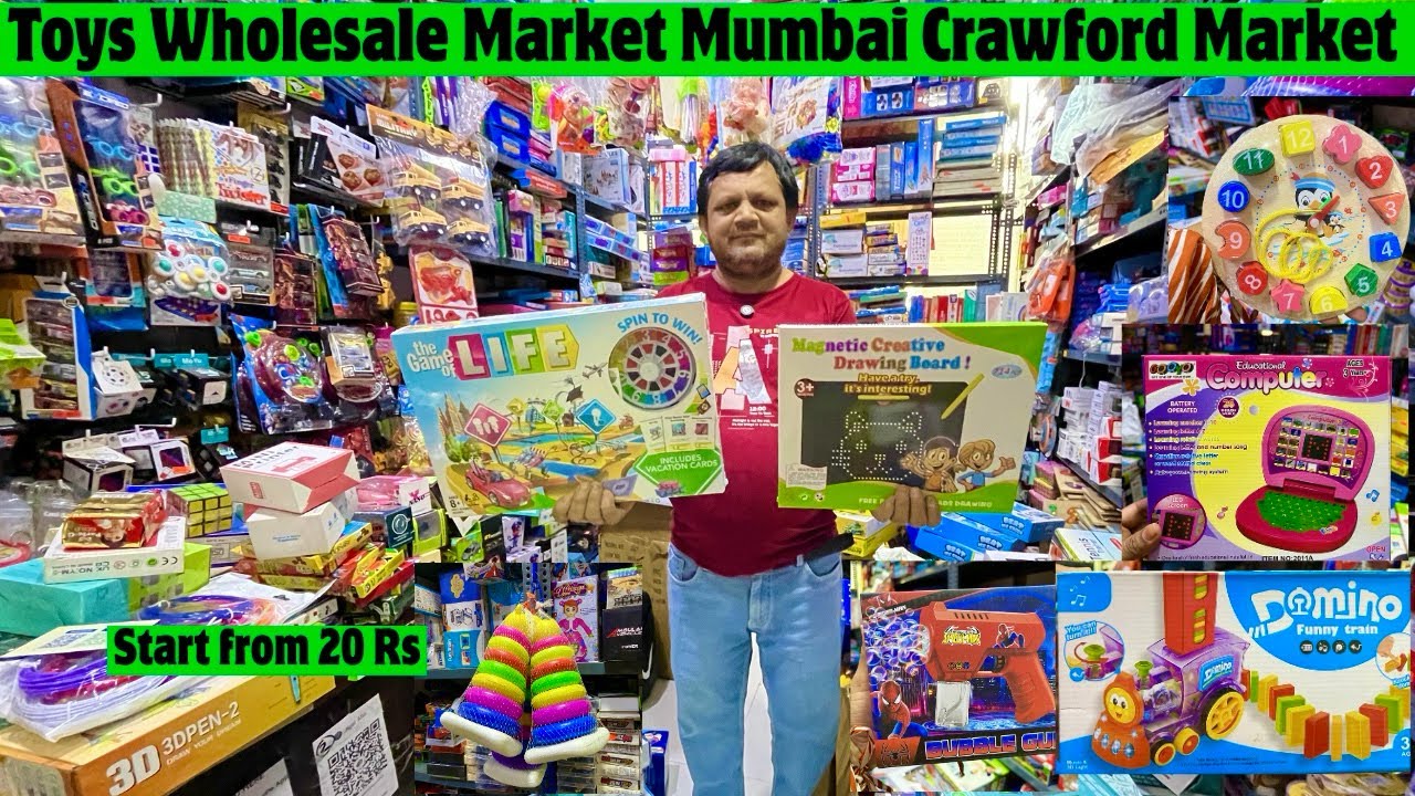 Оптовый рынок игрушек Мумбаи. Магазин оптовой торговли импортными игрушками. Уникальные подарки и...