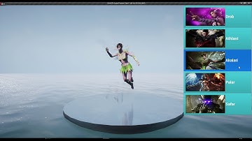 Unreal Engine 4  choose character full version