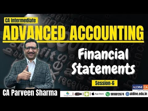 CA Inter Advance Account Demo Lec 6 by CA Parveen Sharma for May 26 I ...