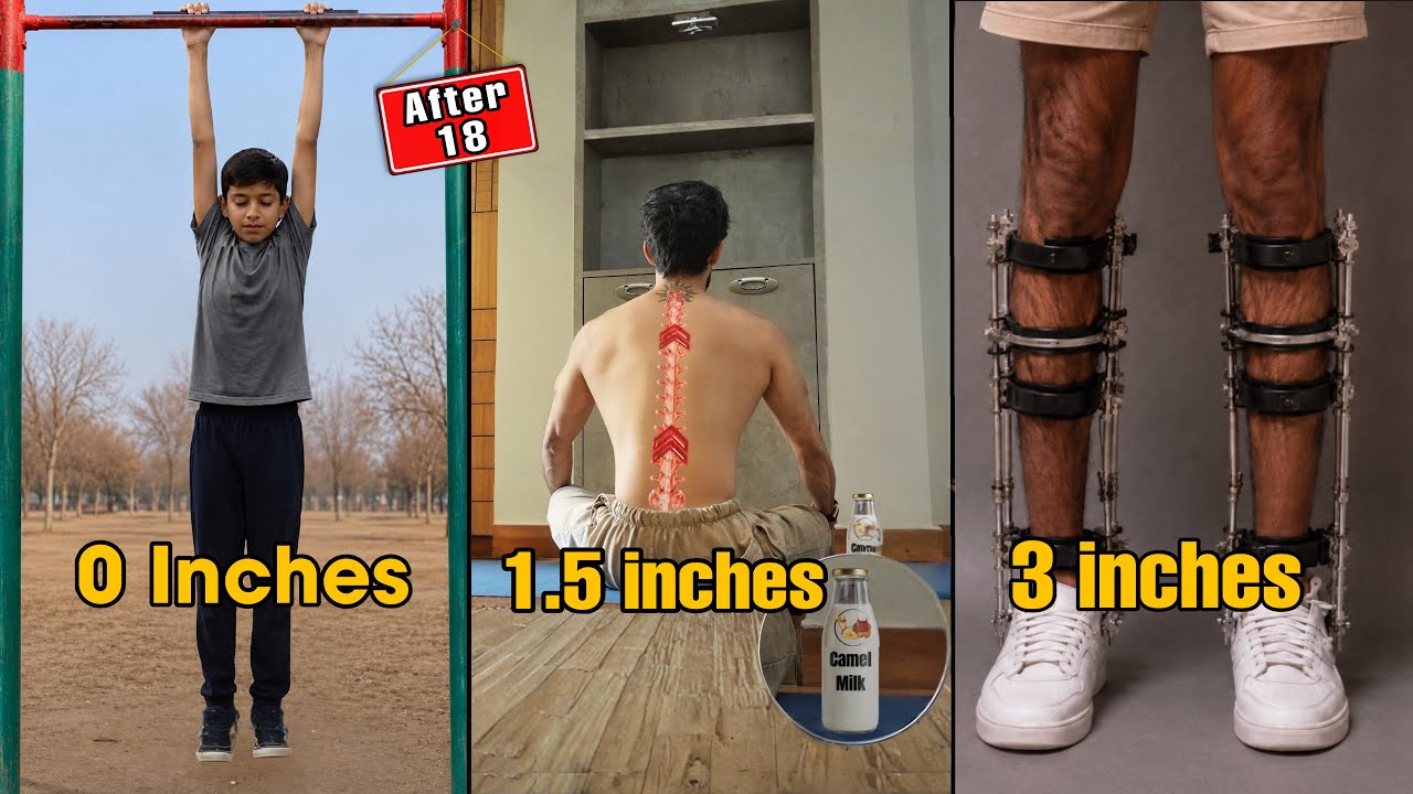 Heightmaxxing after 18🇮🇳 *No Clickbait* Grow taller| Increase Height naturally| Height exercise 2026