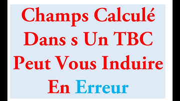 Tableaux croisé dynamique champs calculé
