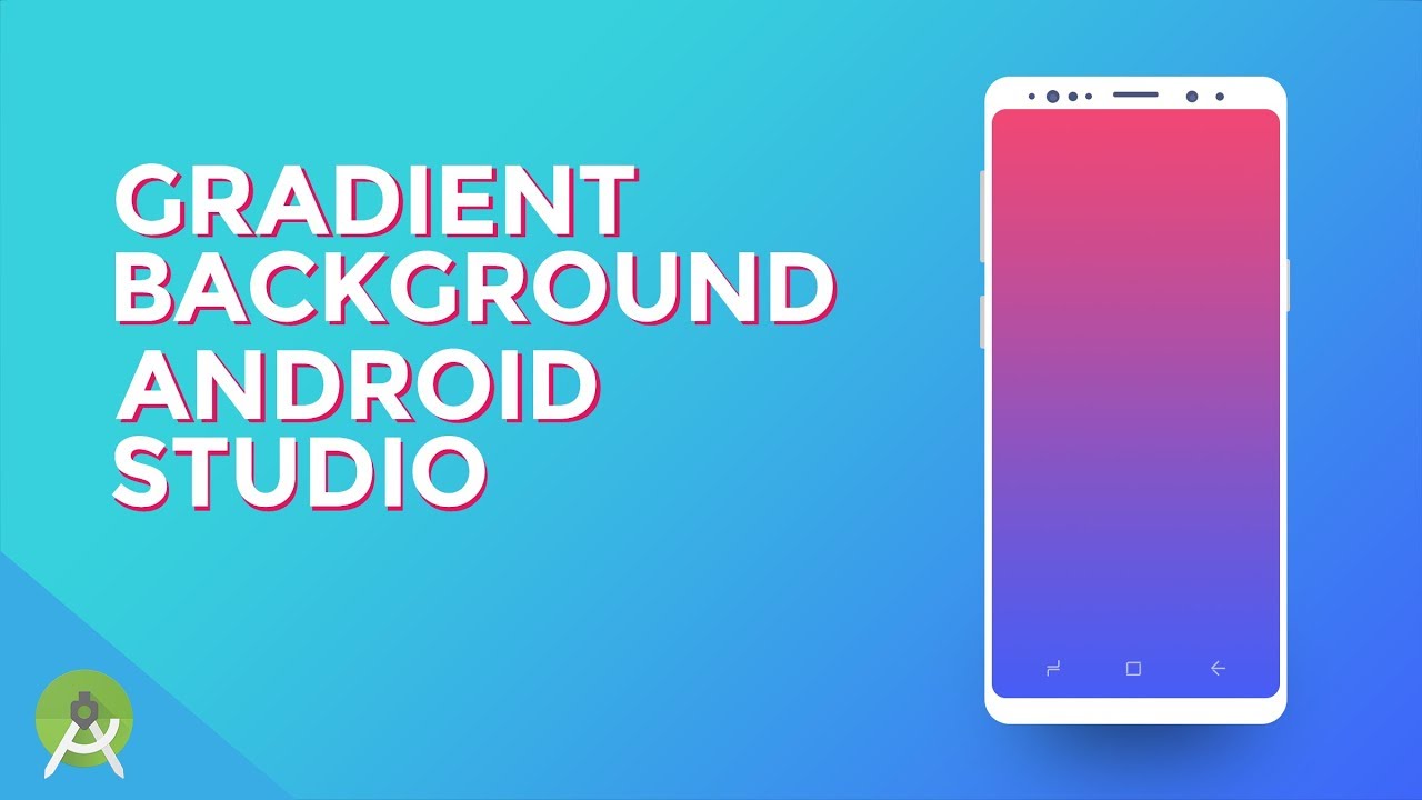 How to Create Gradient Background in Android Studio with XML - YouTube