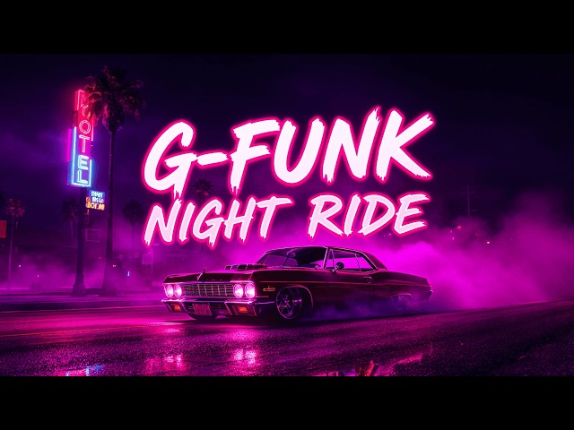 G-Funk Lowrider Night Ride 🌴 West Coast 90s Cruise Experience
