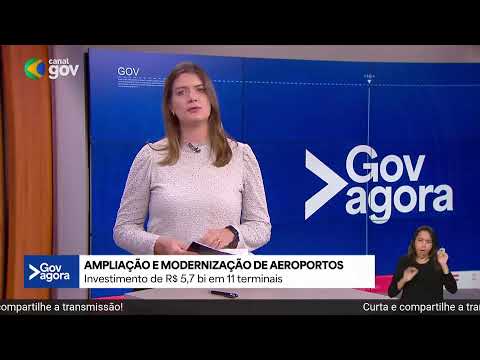 🔴 Lula participa de evento de anúncio de investimentos para ampliação e modernização de aeroportos
