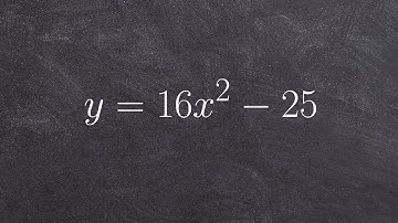 Using the square root method to solve a quadratic equation