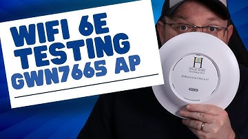 WiFi 6e Testing with Grandstream GWN7665