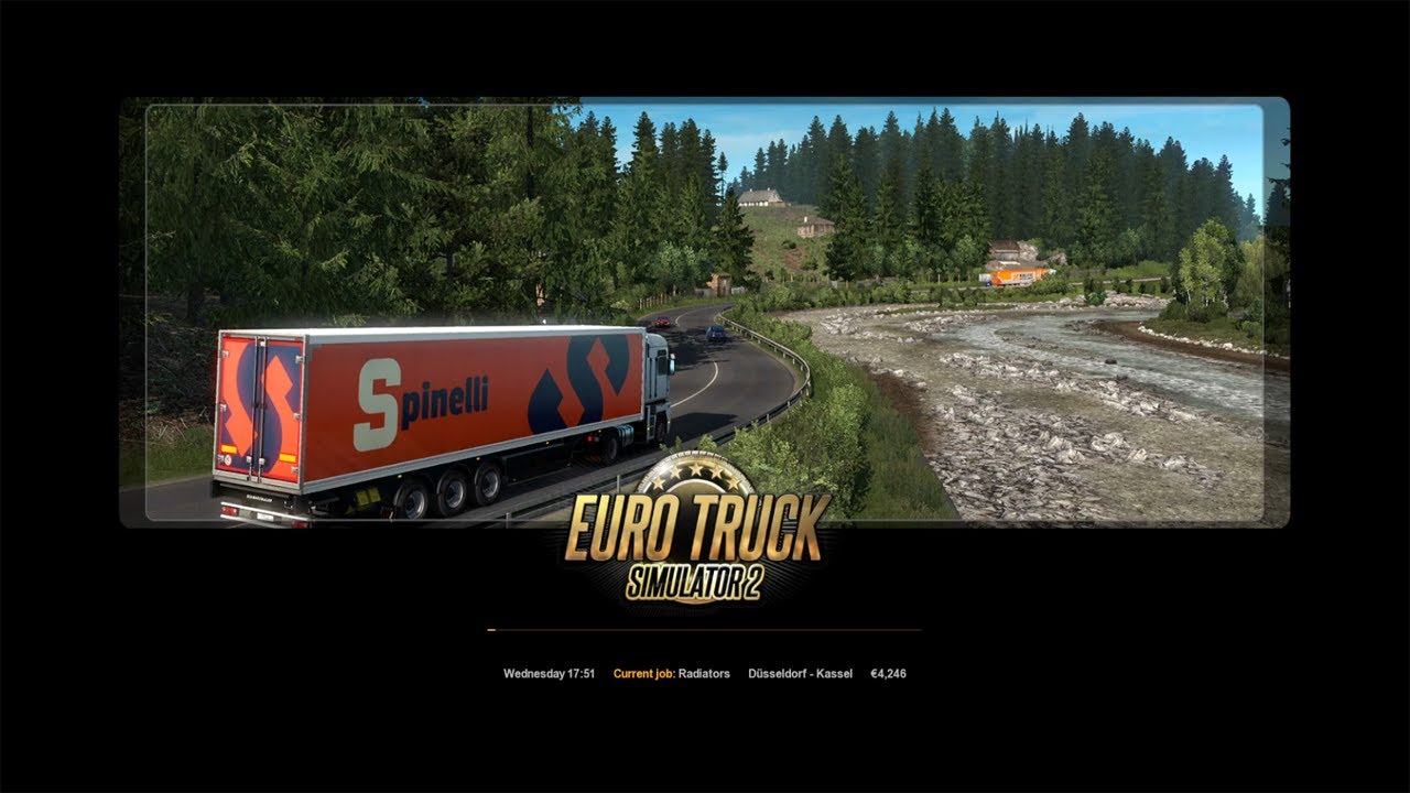 Euro Truck Game Play Steam Game Play Euro Truck Simulator 2 YouTube
