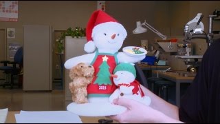 Brooke W., Hallmark Engineer: 2015 Time For Cookies Snowman?