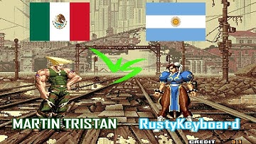 SNK vs. Capcom - SVC Chaos Super Plus - MARTIN TRISTAN vs RustyKeyboard FT5