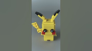 Lego Rebrick Pikachu - Pokémon Brickheadz