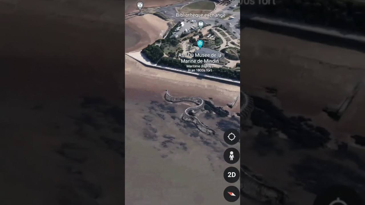 Skeleton of giant snake in Google Earth || Please support my channel guys🥺🙏 