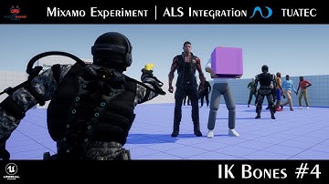 #4 IK Bones - Mixamo Character Integration Experiment - UE5 - TTToolbox