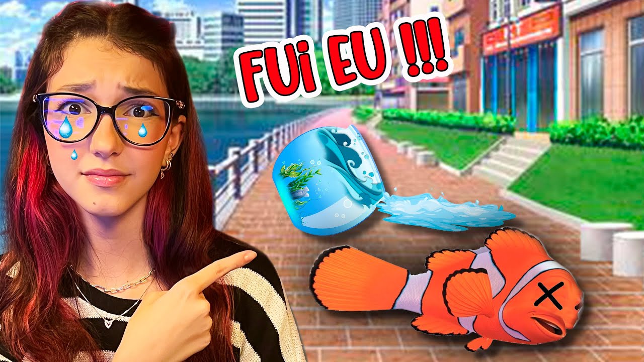 O AQUÁRIO do MEU PEIXE QUEBROU e ELE FUGIU (I AM FISH) | Luluca Games