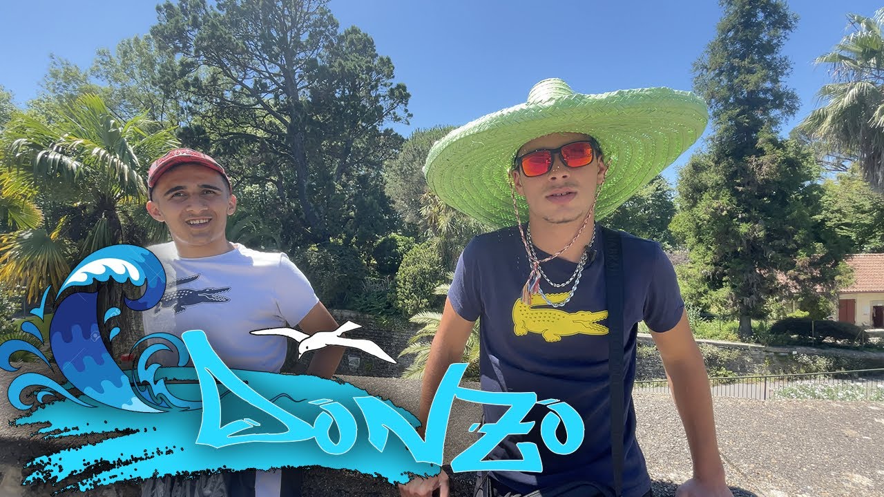 GabMorrison - Dans le centre ville de Bayonne avec Donzo