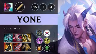 Yone Mid vs Hwei - KR Challenger Patch 25.21