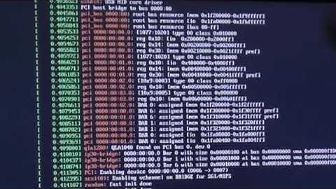 Video podcast: backup dumping running Unix^W Linux Sgi Octane system