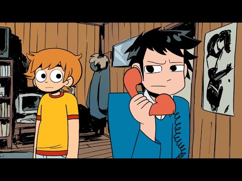 Scott Pilgrim window scene animated