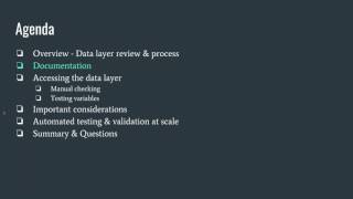 [Webinar] Testing and Validating the Data Layer 042617