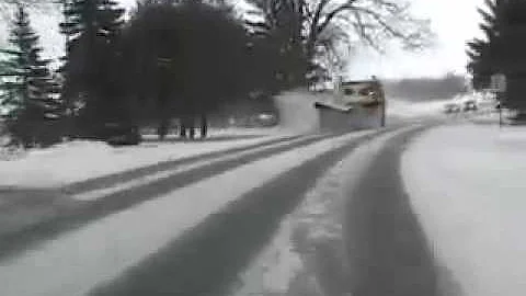 Snowplows!