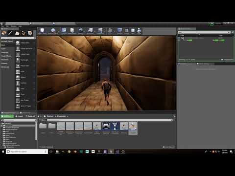 Random Dungeon Generator - Update - Torches - Traversing Entire Dungeon, 20 Minutes