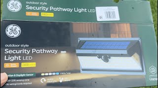 Can This Solar Light Really Brighten Up Your Shed? Outdoor Ge Security Pathway Light Led