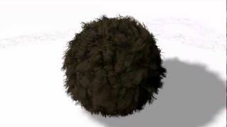 C4D Fur Ball