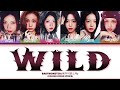 BABYMONSTER 베이비몬스터 WILD Lyrics COLOUR CODED LYRICS 
