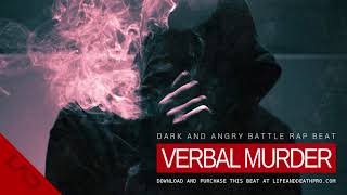 Verbal Murder - Dark Angry Murderous Battle Rap Beat