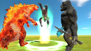 Escape From Legendary Godzilla Thermonuclear Then Evolved into Kong and Shimo [ARBS]