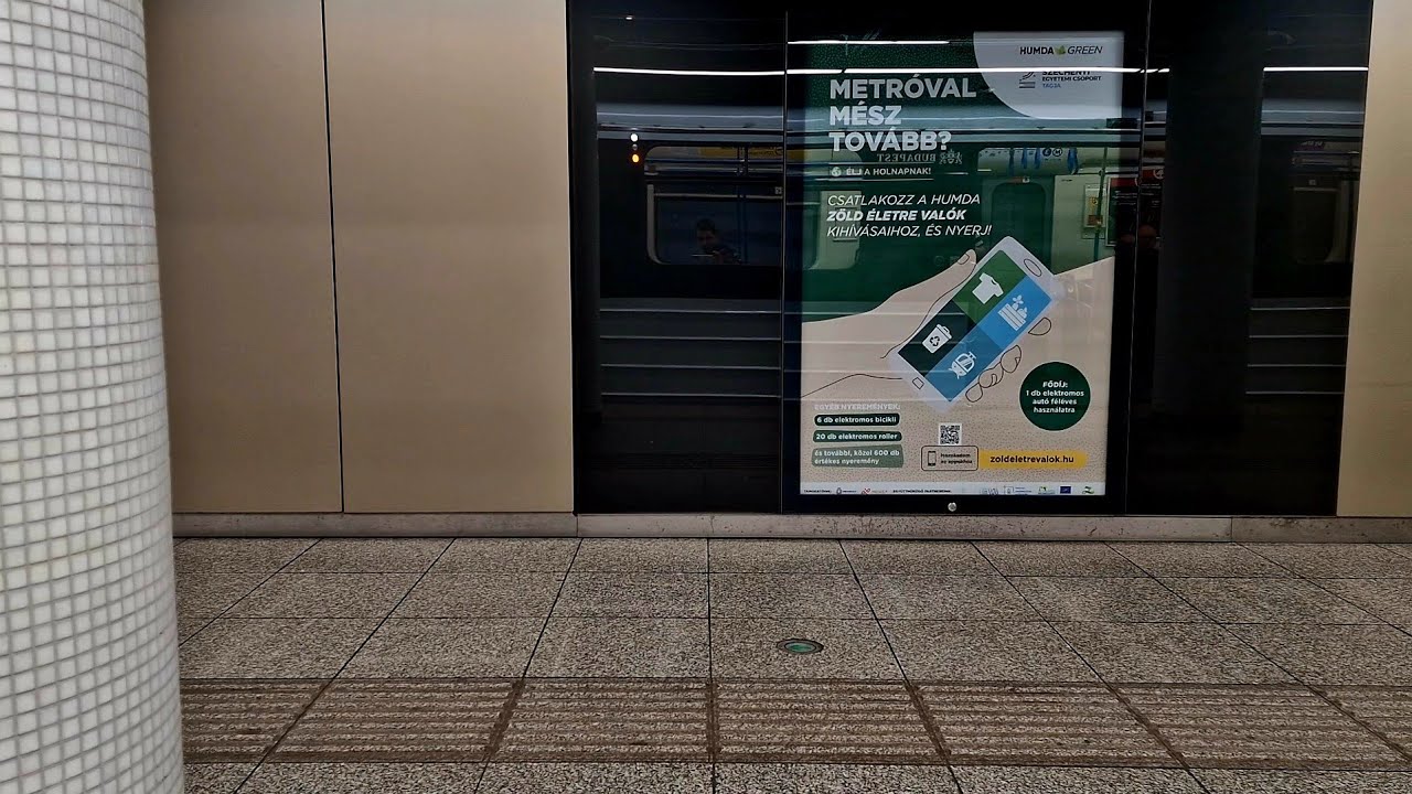 Az első M3-as metró (Nagyvárad tér - Újpest-központ): 642-643 (2024.04.12)