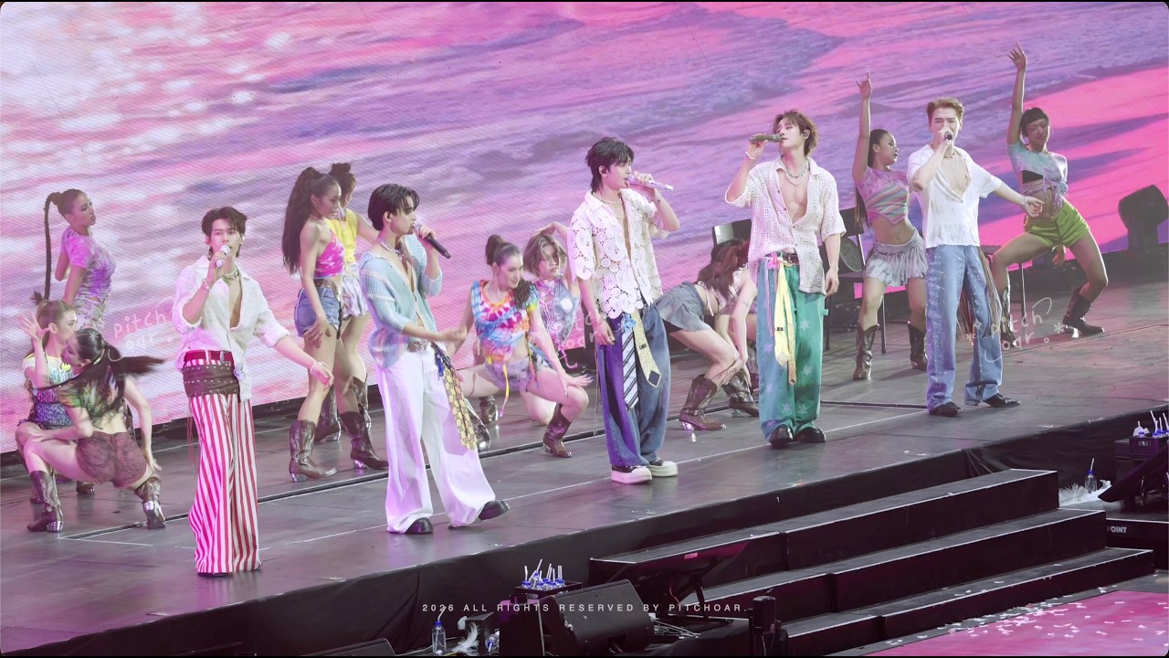 [4K] Krist Nut Tui Santa Barcode - Pattaya #RISERCONCERTD1