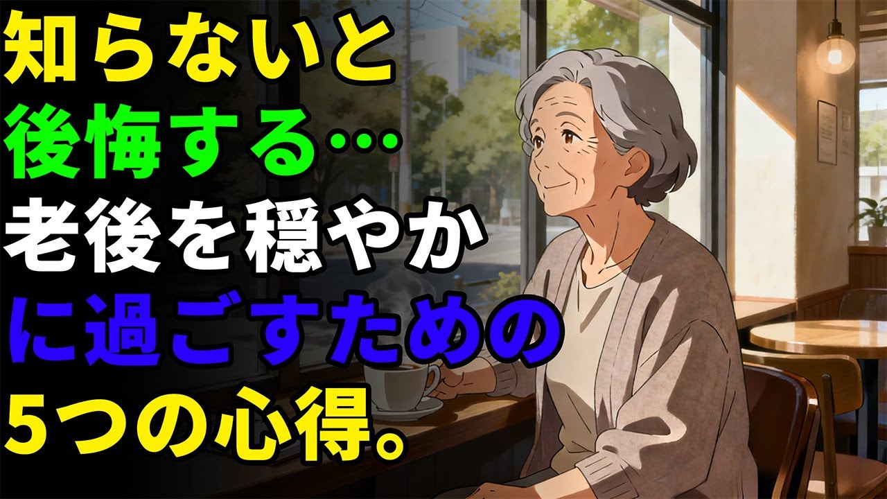 若さが終わった後に知るべき『幸せな老後の秘密』