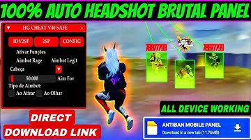 p2077kng OB51 V2 AIM KILL | FF Panel Free Fire Injector | Ob50 Free Fire Hack | FF panel Hack Mobile