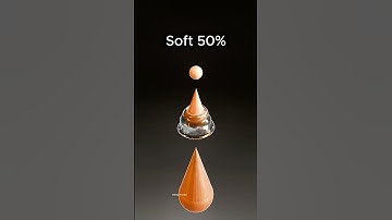 0% vs 100% Jelly 3D Soft Body Simulation in Blender