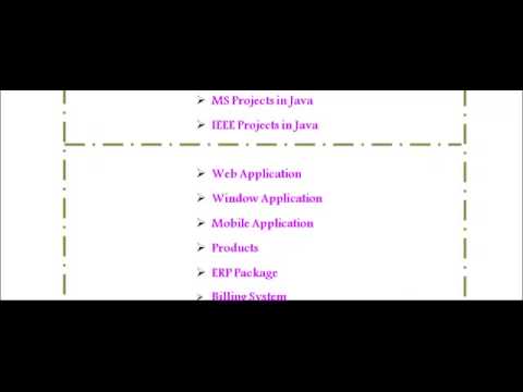 JAVA PROJECTS IN UK