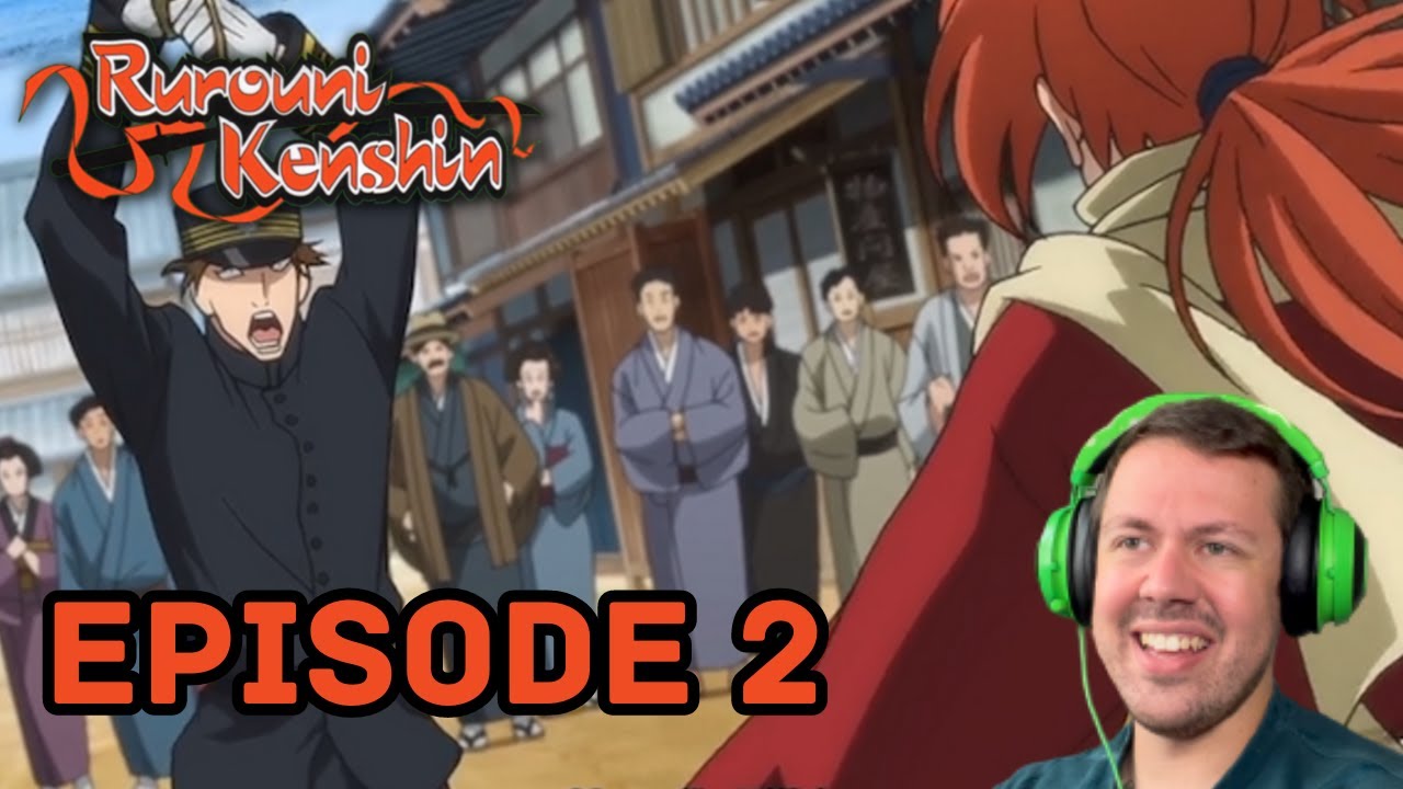KENSHIN MOSTRANDO A QUE VEIO! | Reação ao Episódio 2 de Samurai X! :  r/rurounikenshin, image size:1280x720