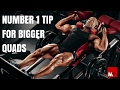 My number 1 tip for bigger quads