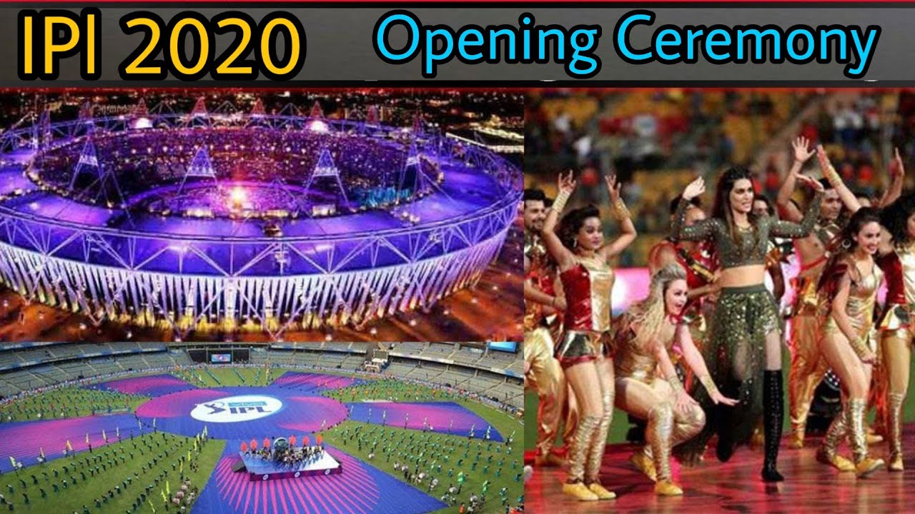 IPl 2020 : Opening Ceremony || Ceremony in Dubai