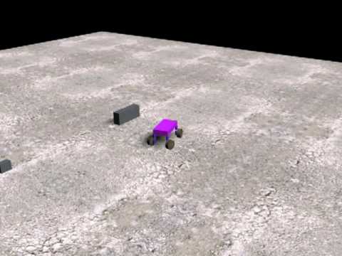 3ds max - Reactor controlled car test