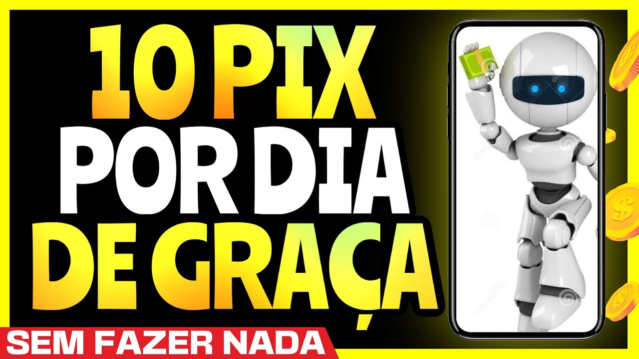 🔴URGENTE! ROBÔ DISTRIBUINDO PIX de GRAÇA TODA HORA + PAGOU R$1.500 RÁPIDO